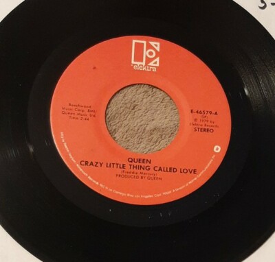 Queen 45 Spread Your Wings / Crazy Little Thing Called Love 1979 Elektra vg+