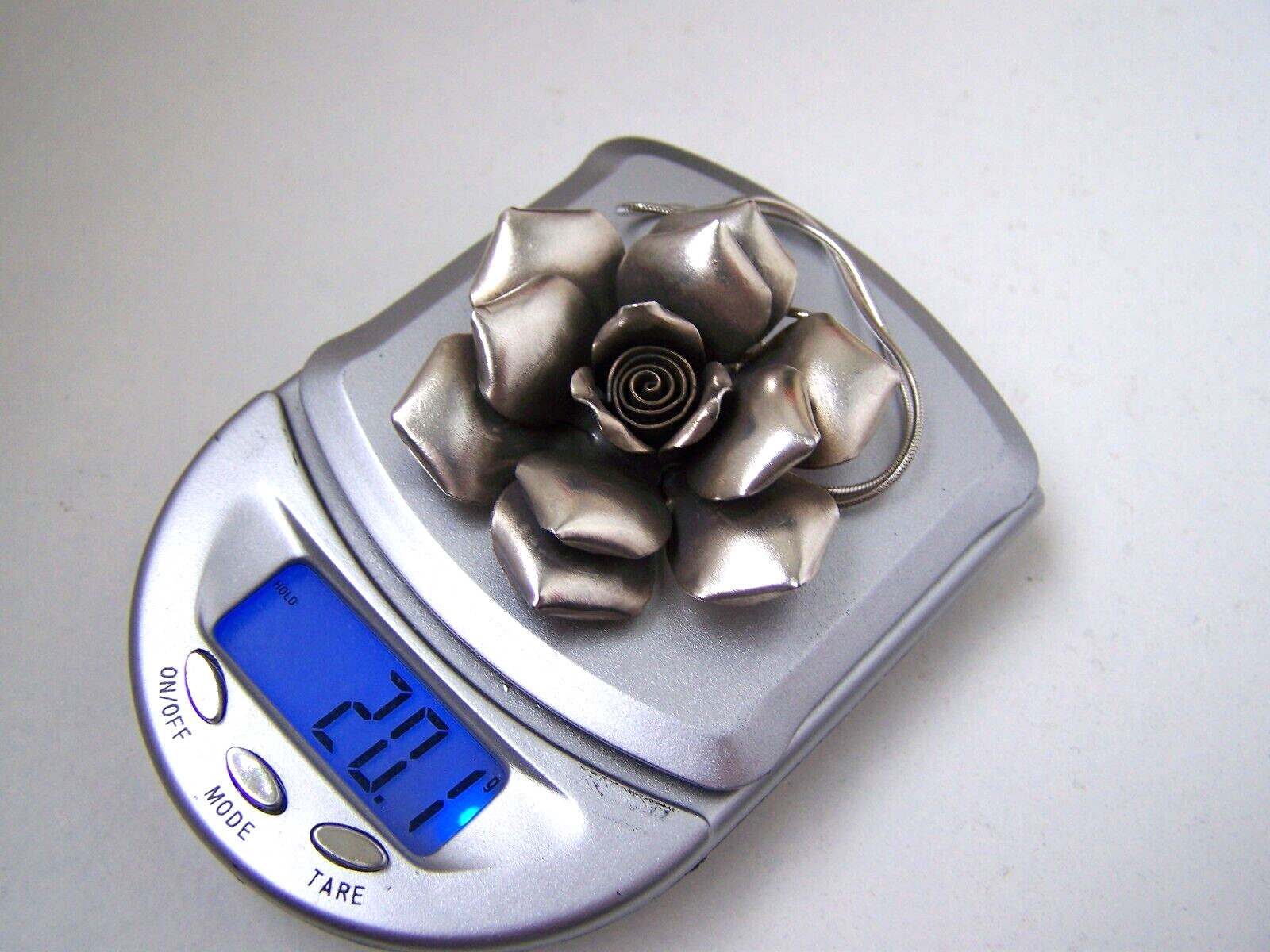 SUPERB SOLID STERLING SILVER LARGE BIG MODERNIST … - image 12