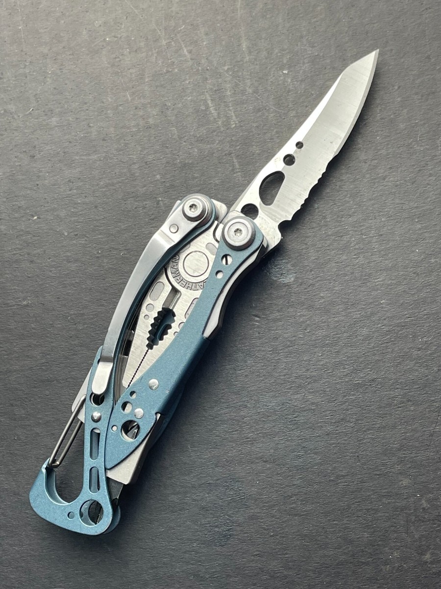 LEATHERMAN Skeltool 　ハンドメイドレザーケース付き American Bench Craft Riveted Leather Multi Tool Case fits
