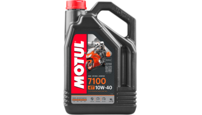 Motul 7100 4T 10W-40 Full Synthetic Oil 4 Liters Motorcycle Oil