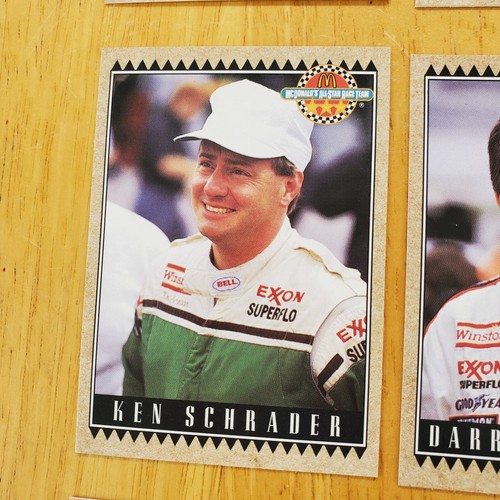 1992 Maxx McDonald's Nascar Racing 12 Different Cards Martin Irvan Rudd Wallace - Picture 8 of 10