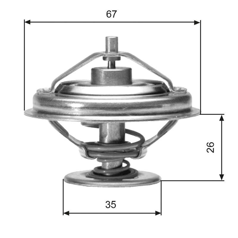 Gates TH01880G1 Thermostat - Image 2