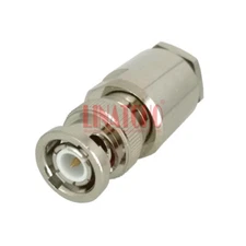 RG8 RG213 RG214 7D-FB LMR400 50Ohm Antenna Connector Clamp BNC Male Adapter