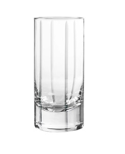 8 QUALIA crystal CLEAR TREND HIGHBALL GLASSES never used! NEW! quality