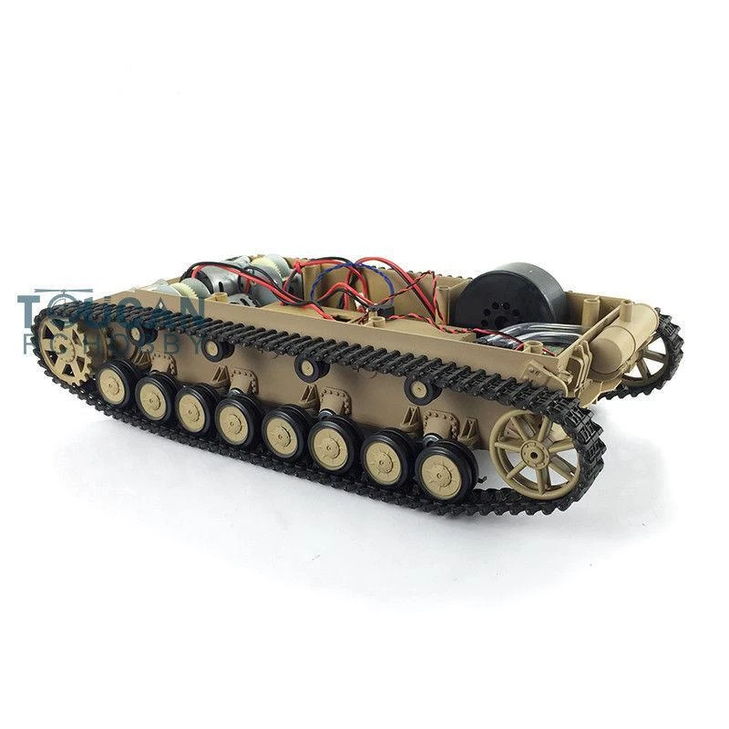 HL Chassis W/ Plastic Track Rad von 1/16 Deutsch Panzer IV F 3858 RC Tank - Bild 2 von 4