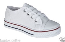 BOYS TRAINERS  SHOES KIDS SNEAKERS GIRLS CASUAL PUMPS BOOTS LACE UP PLIMSOLLS