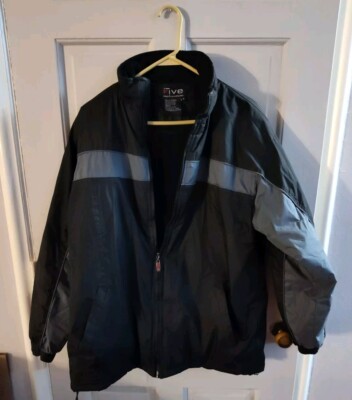 I Five Premium Apparel Men's Bomber Style Coat Sz M