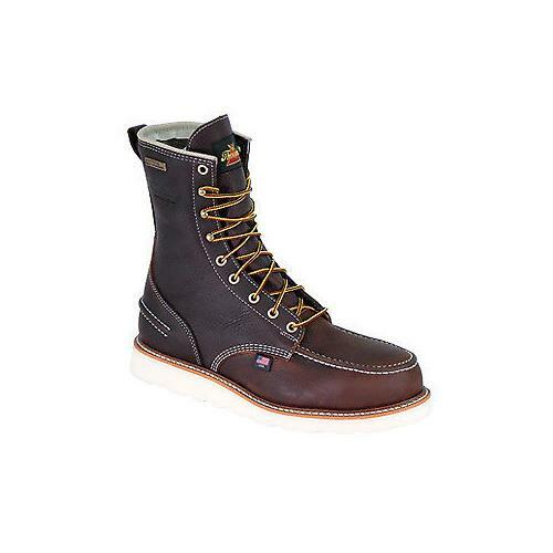 thorogood men's american heritage 8 safety toe boot