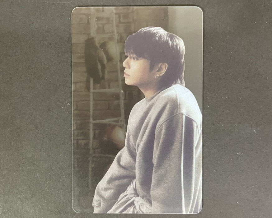 BTS,JUNGKOOK-GOLDEN WEVERSE SHOP EARLY BIRD PVC PHOTO CARD NUMBER