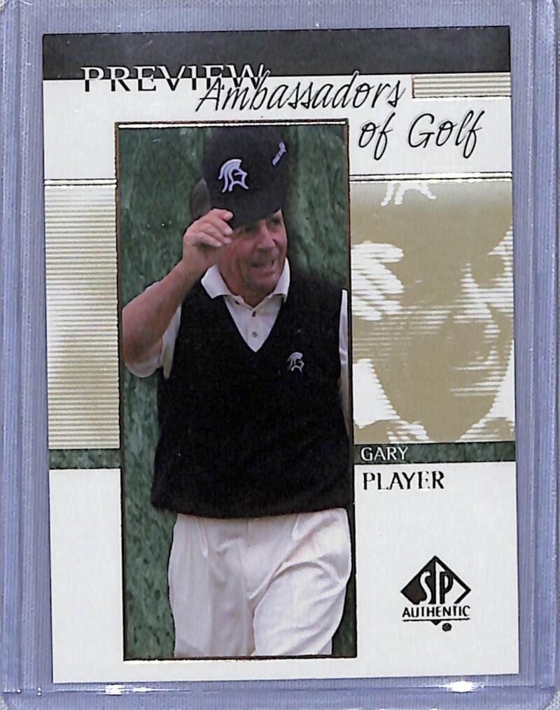 2001 Upper Deck SP Authentic Preview #58 Gary Player NM-MT