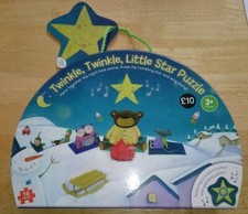 Marks Spencer Puzzle Twinkle Little StarAge 3 musical 54x36cm