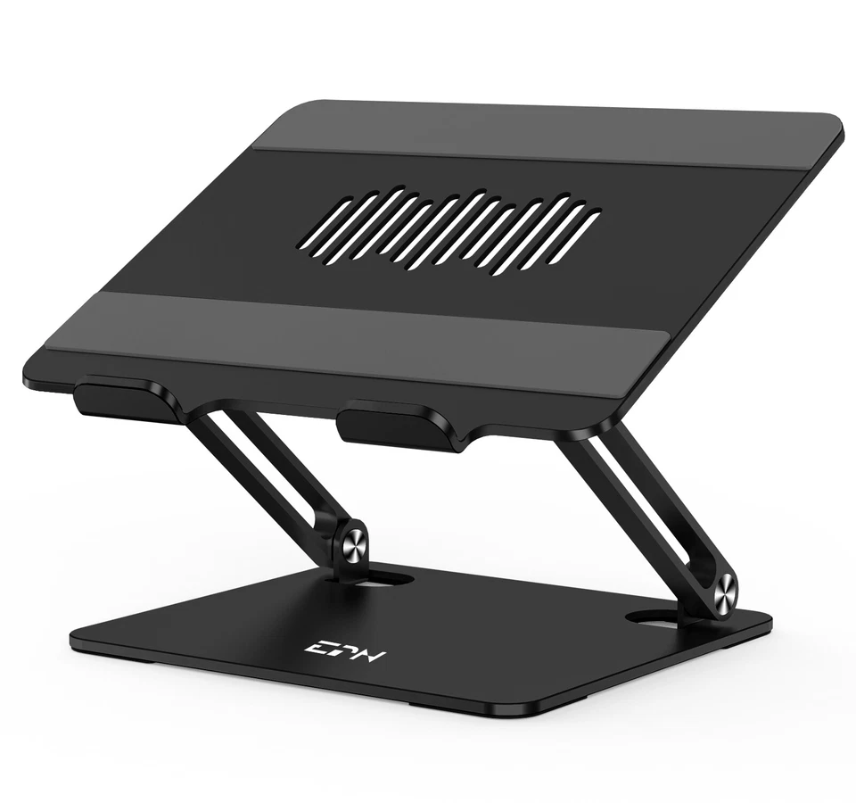 Laptop Stand Ergonomic Portable Laptop Riser Adjustable Height Laptop Holder - Image 4 of 4