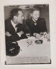Original Wire Press Photo 4-14-50 Henry Fonda Wife Frances Seymour Brokaw Death