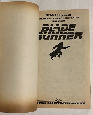 ブレードランナー　MARVEL ILLUSTRATED BOOKS Blade runner illustrated marvel book