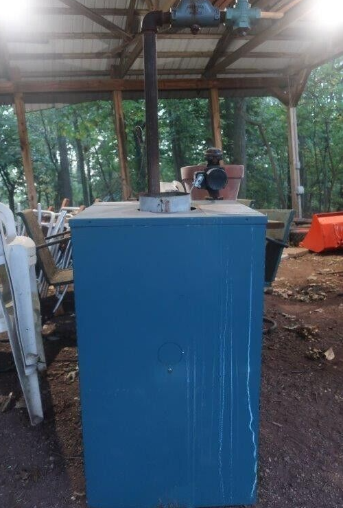 Burnham oilfired water boiler eBay