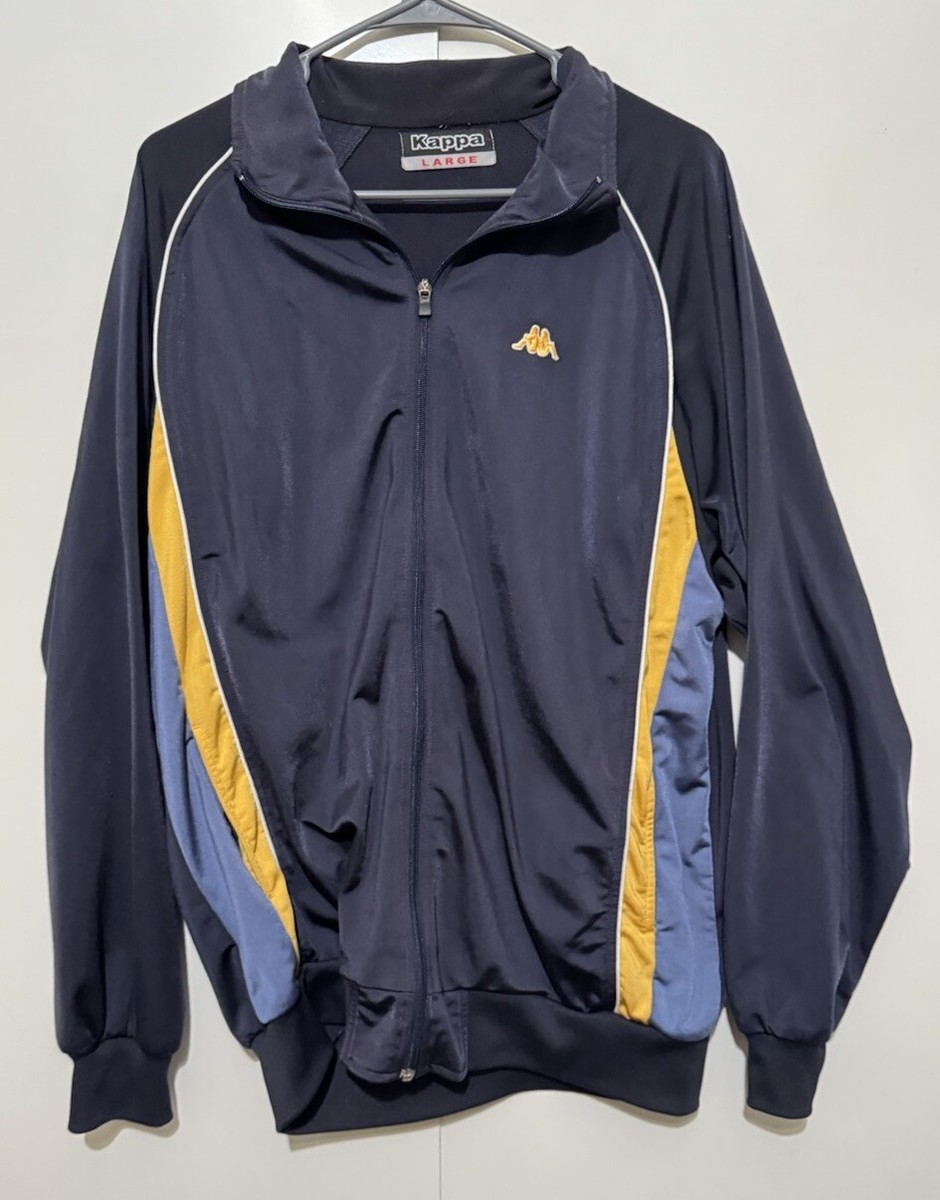 Y2K VTG Hip Hop Soccer Rap Streetwear Kappa Jacket Mens Large 