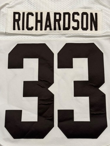 Genuine Nike On Field Elite Trent Richardson Cleveland Browns Jersey 52 Mens 2XL - Picture 17 of 23