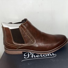GINO PHERONI HANK COFFEE CHELSEA CASUAL BOOT.