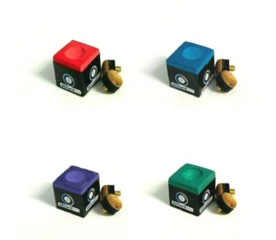 Billiard Pro Pool & Snooker Cue Chalk with 2 x Brass Screw on Tips 10 - 12mm - Image 1 of 4