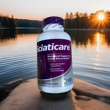 Vita Sciences Sciaticare Nerve Soothing Supplement Vitamins with Natural 60ct