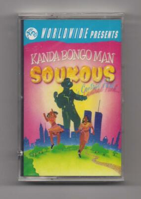 KANDA BONGO MAN - Soukous in Central Park SEALED Cassette rare 1993 Ryko