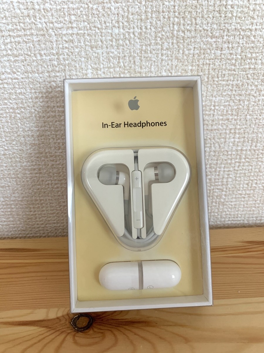 Apple In-Ear Headphones ME186FE/A 新品未使用 アップル純正 In-Ear