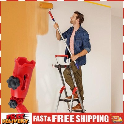 Cleaning Brush Extender Stick Multi-Angle Paint Brush Extender for High Ceiling 