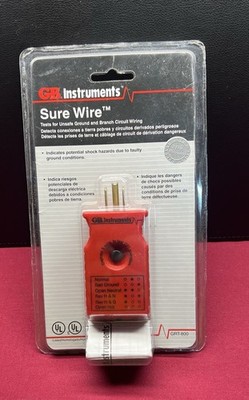 Tools - GB GRT-800 Electrical Sure Wire Branch Circuit Analyzer