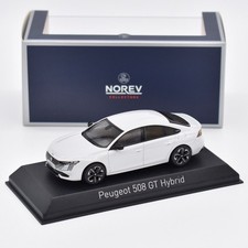 NOREV,PEUGEOT 508 GT Hybrid 2023 Okenite White, 1/43, NOREV475832