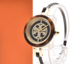 [ Near MINT ] Tory Burch TBW2100 Changeable Bezel Quartz Ladies Watch JAPAN