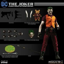 Mezco Toyz The Joker: Clown Prince Of Crime One:12 1/12 Scale Figure DC Comics
