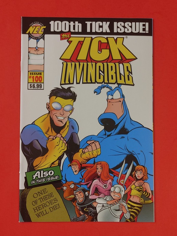The Tick / Invincible 100th. Tick Issue. 1st. Print. June 2012. NEW. Lot B