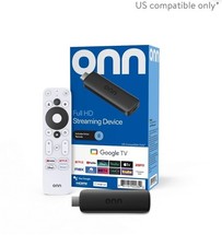 Onn Full HD Streaming Device Google TV - 8GB Storage 1.5GB RAM LOADED W/APPS 