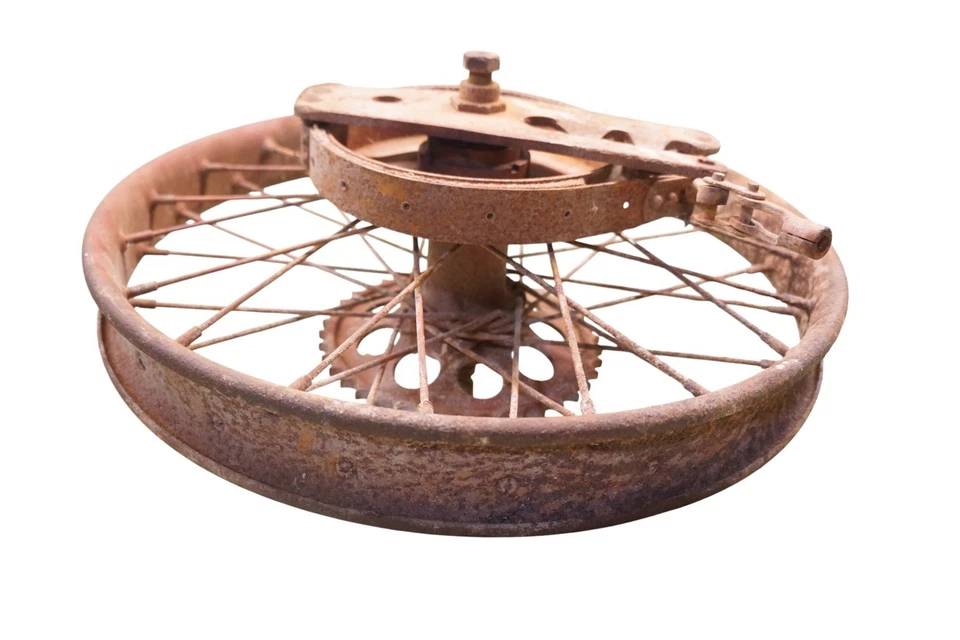  Harley J JD F Twin 74ci CB VL DL RL плоская головка *2884 звездочка тормоза заднего колеса  - Изображение 3 из 4