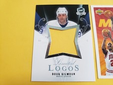 Doug Gilmour Maple Leafs 2007 - 2008 UD The Cup Limited Logos Blank Back