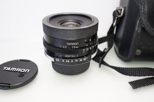 Tamron 28mm f2.5 lens in Rollei mount, used, good ,case