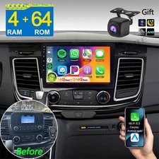 4+64GB For Ford Transit Custom 2018-2023 Android15 Car Stereo Carplay Radio +CAM