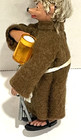 2 Vintage Steiff Peter Mecki Hedgehogs Monk with Beer & Hiker with Walking Stick — photo 4