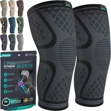 Modvel Compression Knee Brace for Women  Men - 2 Pack Knee Brace for Women