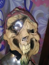 PIRATE HALLOWEEN MASK Captain Jack Vinyl 3/4 Rubie's Costume Of The Carribean