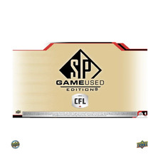 2025 Upper Deck CFL Football Sp Game Used Football Hobby Box (Pre Order)