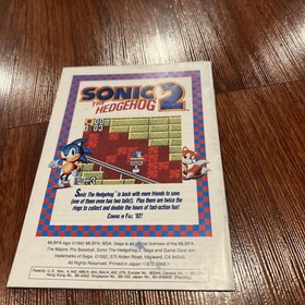 The Majors Pro Baseball (Sega Game Gear 1992). Game Cartridge & Manual (Tested)