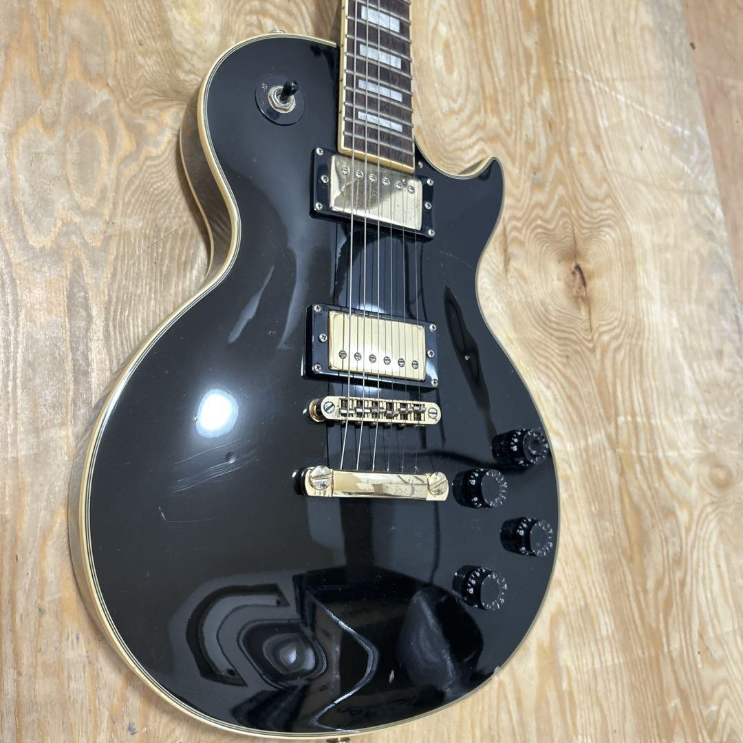 Busker's BLC300 Les Paul Custom electric guitar, not yet