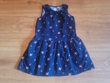 Baby GAP Navy Corduroy Jumper Dress Girls Size 5