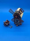 LEGO Castle Kingdoms Mill Village Raid 7189 (Windmill and Cart Only)
