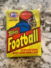  1981 Topps Football Wax Pack