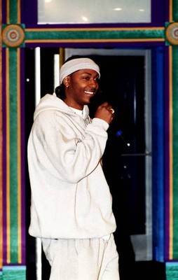 Rapper Mystikal rehearses for his performance on The Jenny Jones S- Old Photo 10