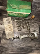 Vintage Meat Grinder, Universal Chopper Brand, Food and Meat Chopper No 2