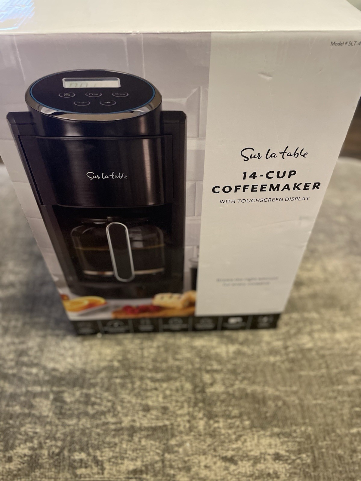 With Touchscreen Display Pepper Black Stl-4103