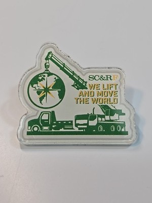 SC&RF Pin Specialized Carriers & Rigging Foundation We Lift & Move the World
